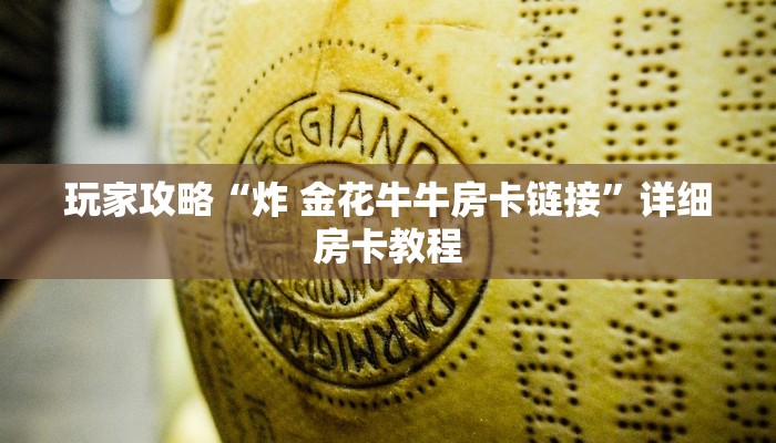 玩家攻略“炸 金花牛牛房卡链接”详细房卡教程